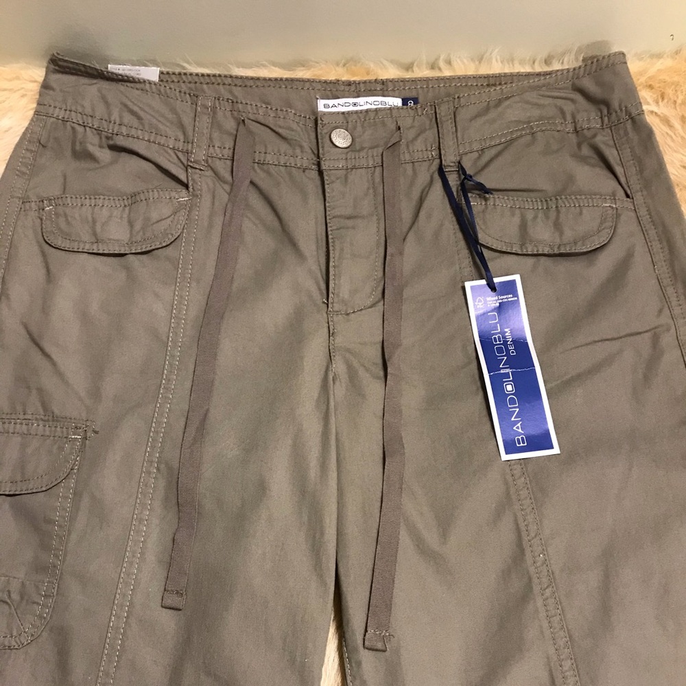 Bandolinoblu Denim Capri  Size 8
